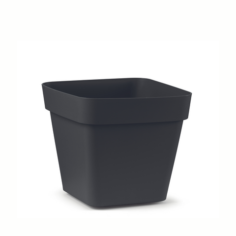 Cleo terraspot 24cm vierkant antraciet