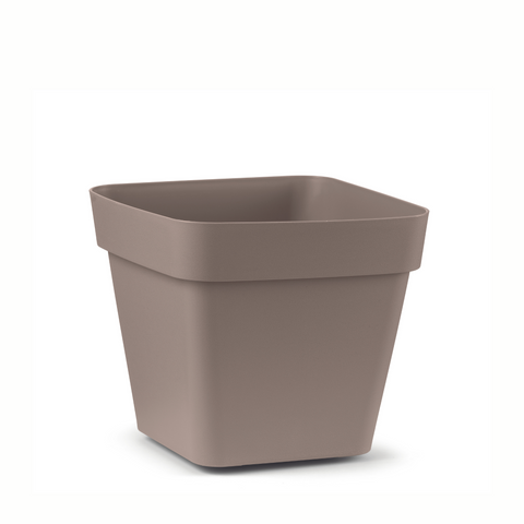 Cleo terraspot 24cm vierkant taupe