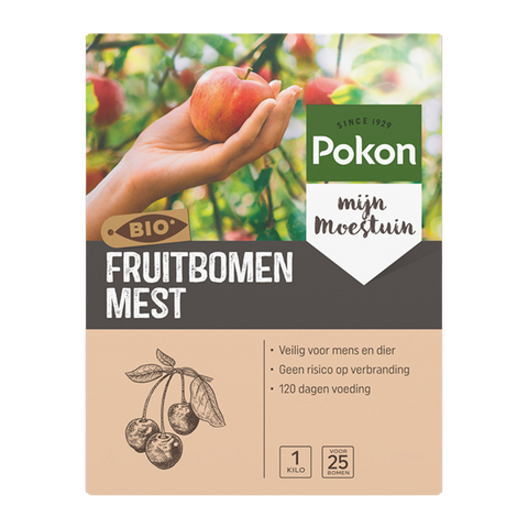 Pokon BIO fruitbomenmest, 1 kg